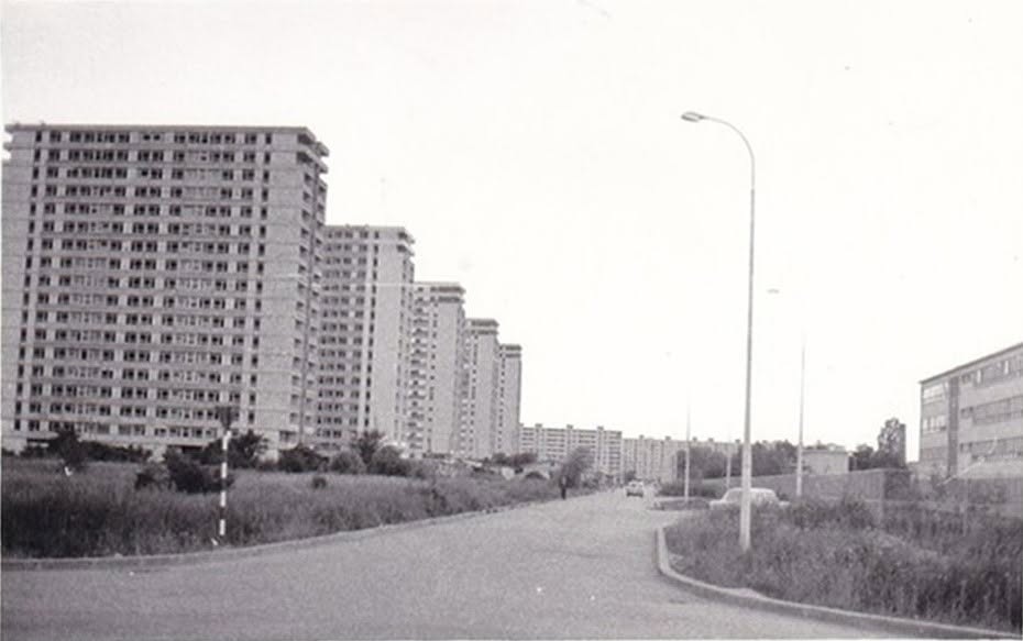 Siget, Aleja Pomoraca 1970-ih godina